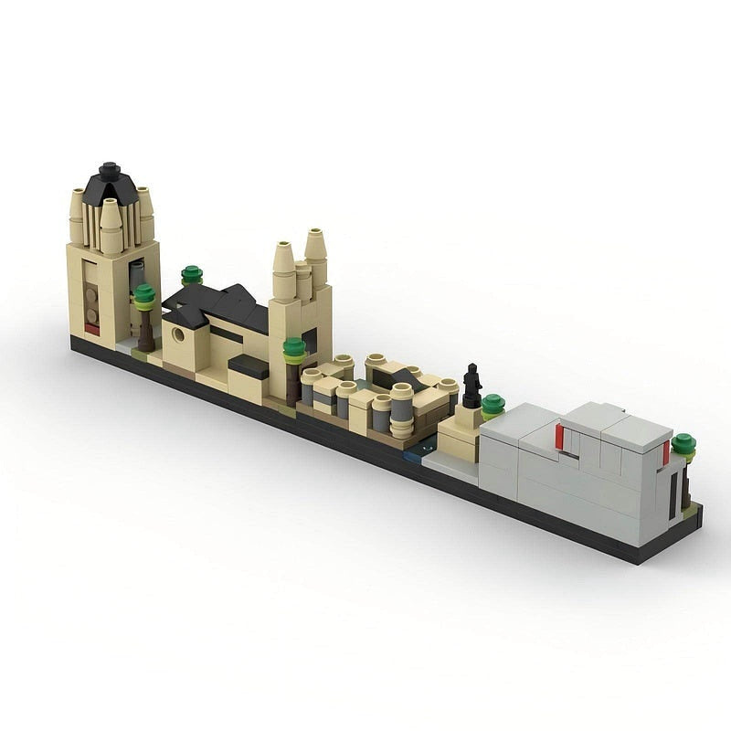 Angers Skyline MOC Building Kit | Historic French City Architecture Model - 3