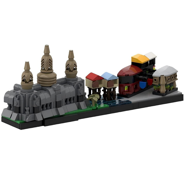 Angkor Wat Siem Reap Skyline Building Kit | LEGO-Compatible MOC - 2