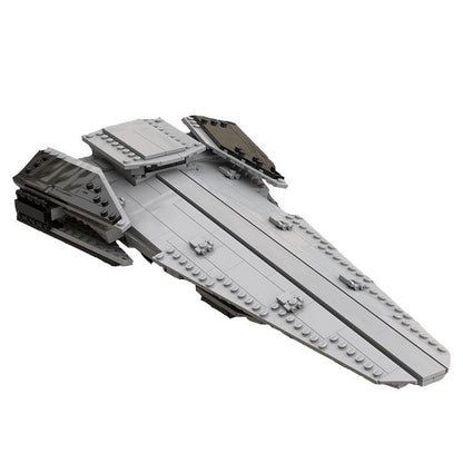 Angular Sci-Fi Patrol Corvette 1:425 MOC Building Kit - 1