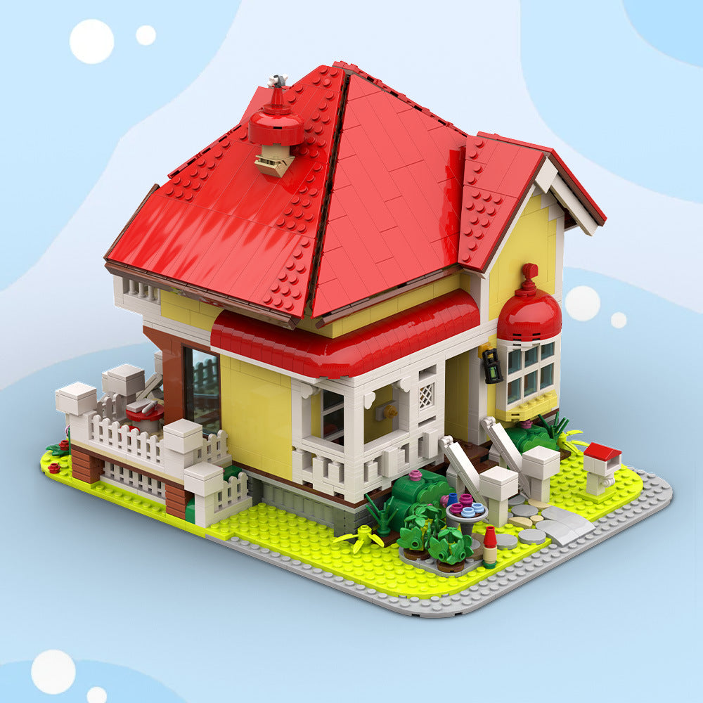 Animated Style Family Villa MOC Building Kit 2