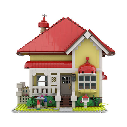 Animated Style Family Villa MOC Building Kit 3