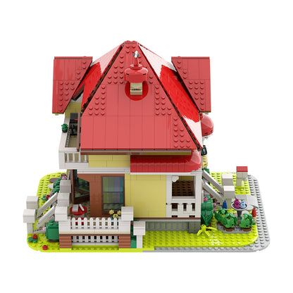 Animated Style Family Villa MOC Building Kit 6