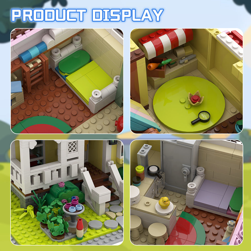 Animated Style Family Villa MOC Building Kit 7