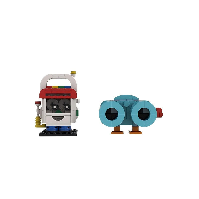 Animated Toy Universe Character BrickHeadz Building Kit | LEGO-Compatible MOC  - 17