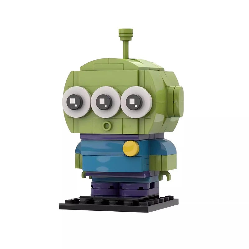 Animated Toy Universe Character BrickHeadz Building Kit | LEGO-Compatible MOC  - 22
