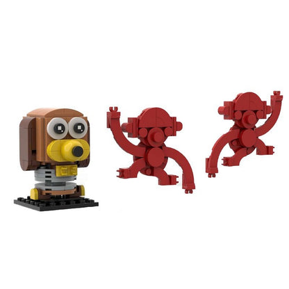 Animated Toy Universe Character BrickHeadz Building Kit | LEGO-Compatible MOC  - 24