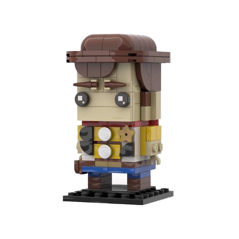 Animated Toy Universe Character BrickHeadz Building Kit | LEGO-Compatible MOC  - 28