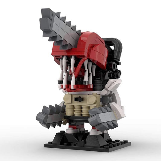 Anime Chainsaw Hero Squad BrickHeadz Building Kit | LEGO-Compatible MOC - 1