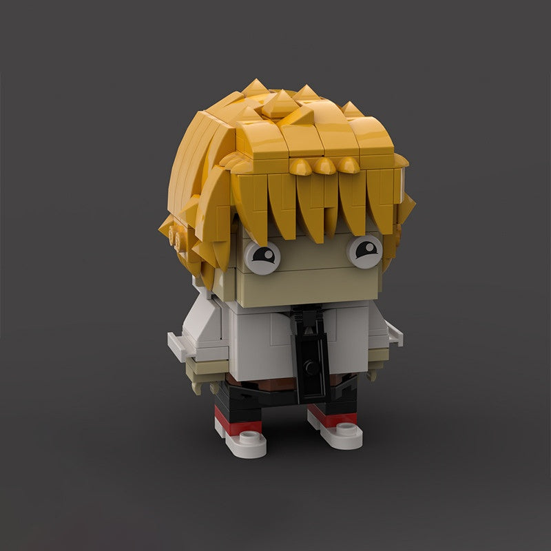 Anime Chainsaw Hero Squad BrickHeadz Building Kit | LEGO-Compatible MOC - 4