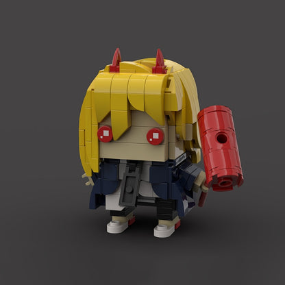 Anime Chainsaw Hero Squad BrickHeadz Building Kit | LEGO-Compatible MOC - 5