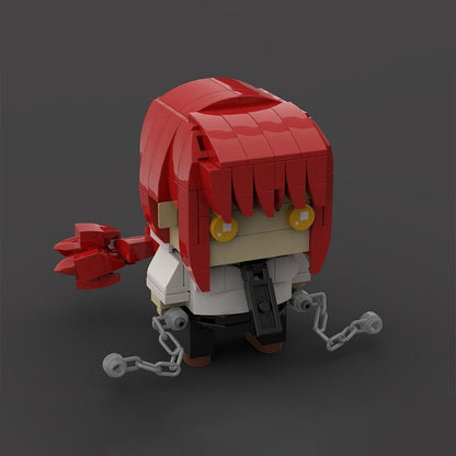 Anime Chainsaw Hero Squad BrickHeadz Building Kit | LEGO-Compatible MOC - 8
