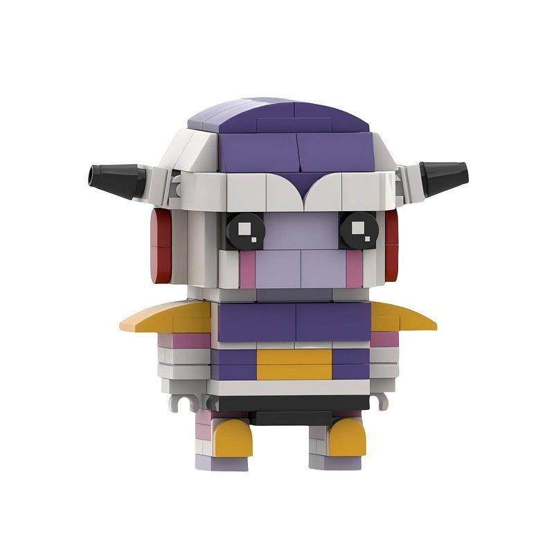 Anime Dragon Warrior BrickHeadz Building Kit | LEGO-Compatible MOC - 8