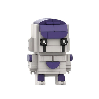 Anime Dragon Warrior BrickHeadz Building Kit | LEGO-Compatible MOC - 9