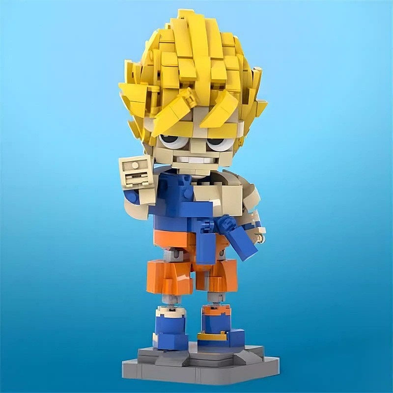Anime Energy Warrior Transforming Hero MOC Figure Building Kit - 2
