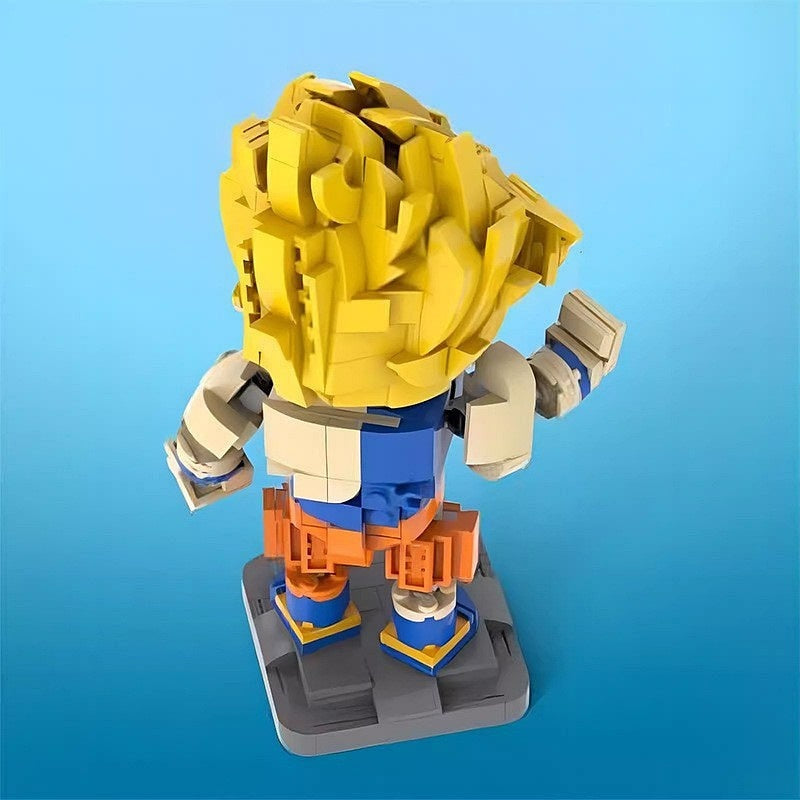 Anime Energy Warrior Transforming Hero MOC Figure Building Kit - 3