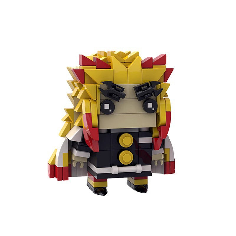 Anime Hero Slayer Squad Brickheadz Building Kit | LEGO-Compatible MOC - 14