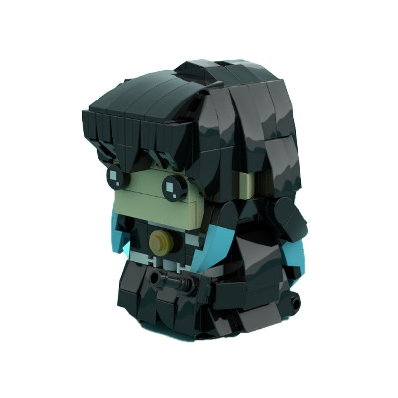 Anime Hero Slayer Squad Brickheadz Building Kit | LEGO-Compatible MOC - 20