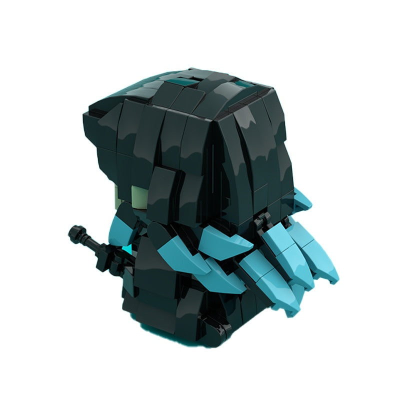 Anime Hero Slayer Squad Brickheadz Building Kit | LEGO-Compatible MOC - 21