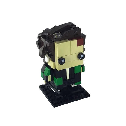 Anime Hero Slayer Squad Brickheadz Building Kit | LEGO-Compatible MOC - 29
