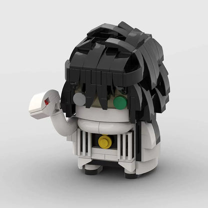 Anime Hero Slayer Squad Brickheadz Building Kit | LEGO-Compatible MOC - 5