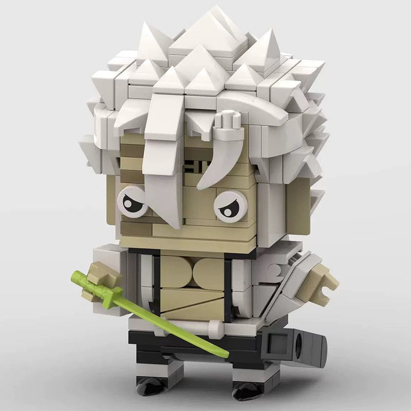 Anime Hero Slayer Squad Brickheadz Building Kit | LEGO-Compatible MOC - 7