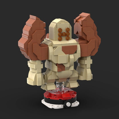 Anime Monster Character BrickHeadz Building Kit | LEGO-Compatible MOC - 15