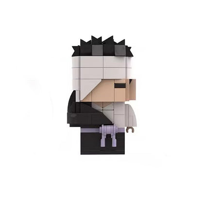 Anime Ninja Hero BrickHeadz Building Kit | LEGO-Compatible MOC - 10