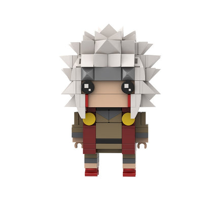 Anime Ninja Hero BrickHeadz Building Kit | LEGO-Compatible MOC - 14