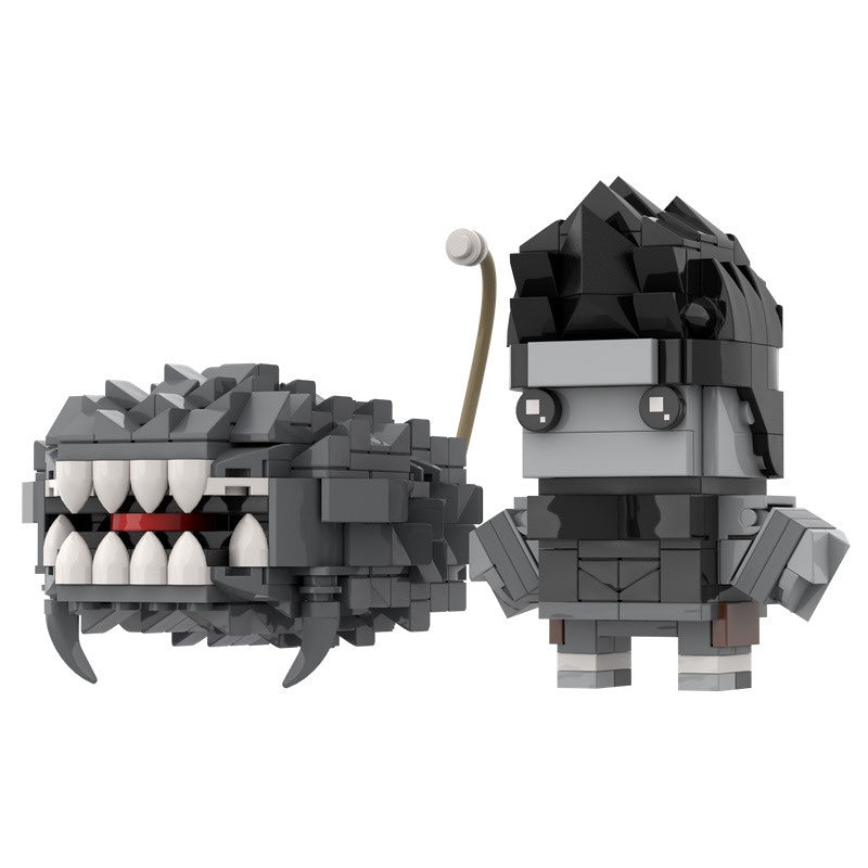 Anime Ninja Hero BrickHeadz Building Kit | LEGO-Compatible MOC - 18
