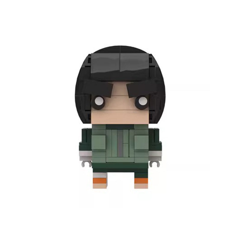Anime Ninja Hero BrickHeadz Building Kit | LEGO-Compatible MOC - 22