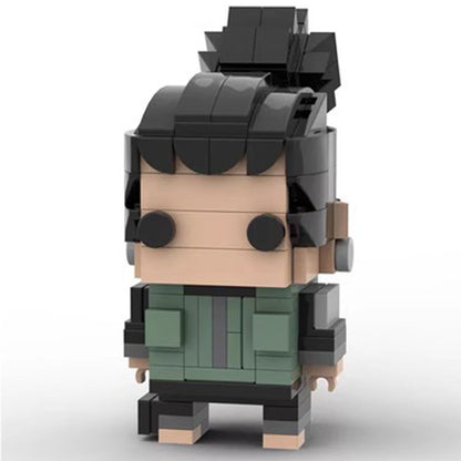 Anime Ninja Hero BrickHeadz Building Kit | LEGO-Compatible MOC - 23