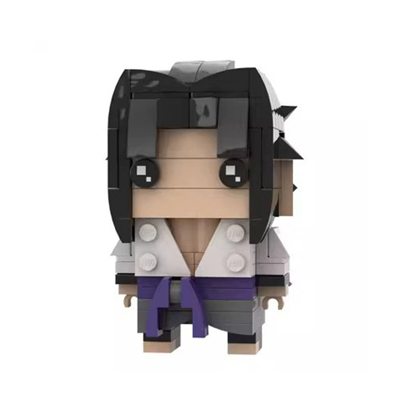Anime Ninja Hero BrickHeadz Building Kit | LEGO-Compatible MOC - 24