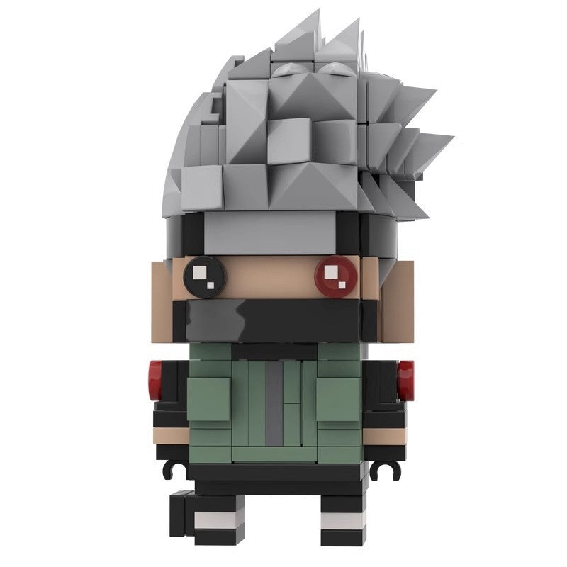Anime Ninja Hero BrickHeadz Building Kit | LEGO-Compatible MOC - 2