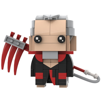 Anime Ninja Hero BrickHeadz Building Kit | LEGO-Compatible MOC - 3