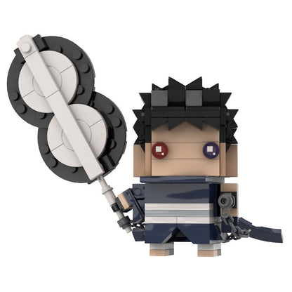 Anime Ninja Hero BrickHeadz Building Kit | LEGO-Compatible MOC - 35