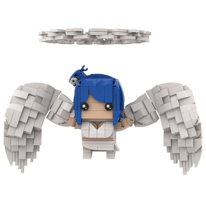 Anime Ninja Hero BrickHeadz Building Kit | LEGO-Compatible MOC - 40