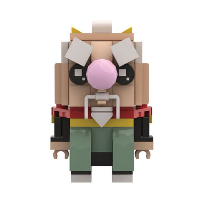 Anime Ninja Hero BrickHeadz Building Kit | LEGO-Compatible MOC - 9