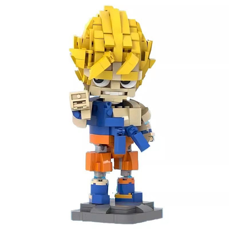 Anime Super Energy Warrior Transforming Hero Building Kit | LEGO-Compatible MOC - 5