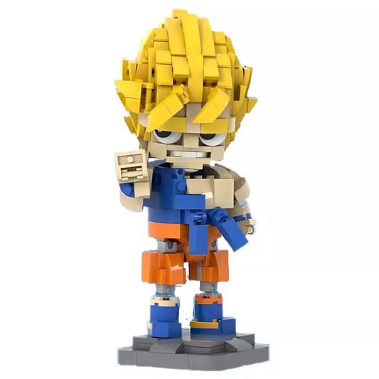 Anime Super Energy Warrior Transforming Hero Building Kit | LEGO-Compatible MOC - 5