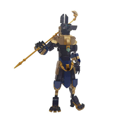 Anubis Ancient Guardian MOC Character Building Kit - 1