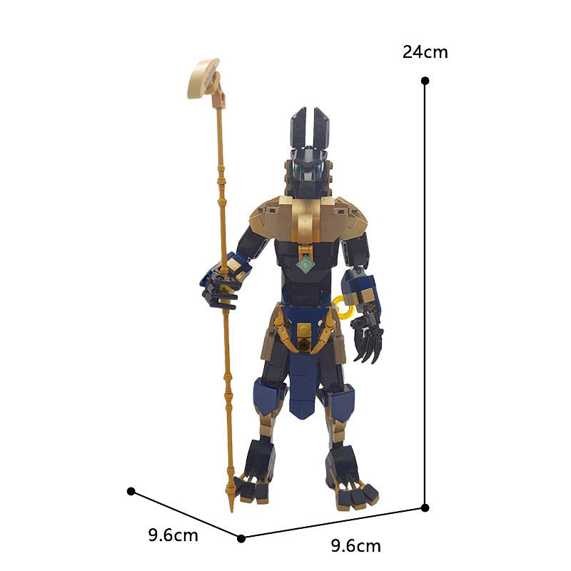 Anubis Ancient Guardian MOC Character Building Kit - 4