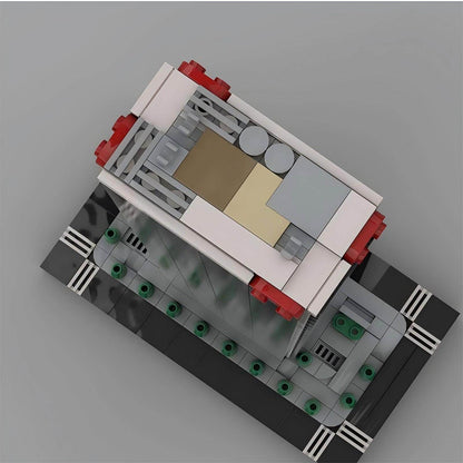 Aon Center LA Skyscraper Building Kit | 1/650 Scale LEGO-Compatible MOC - 3