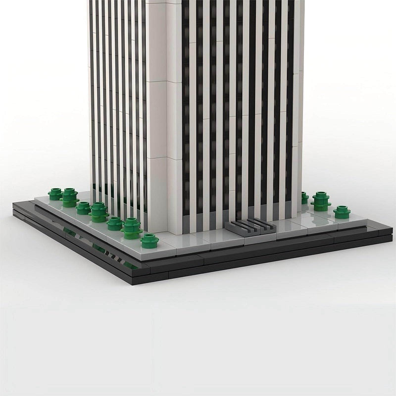 Aon Center LA Skyscraper Building Kit | LEGO-Compatible MOC - 4