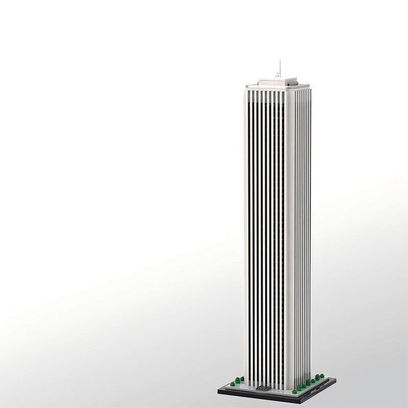 Aon Center LA Skyscraper MOC Building Kit | Micro Urban Skyline Model - 5
