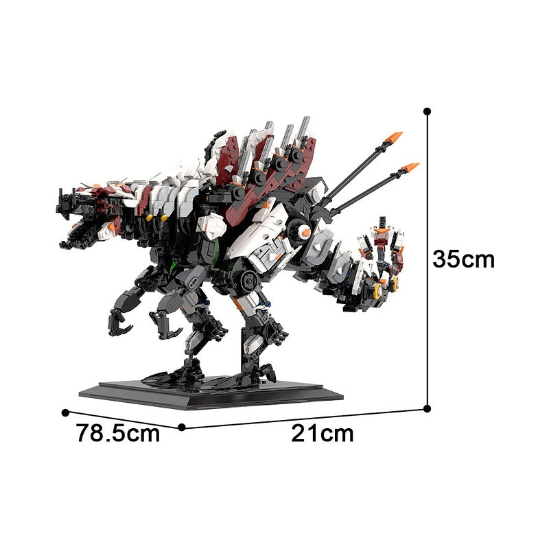 Apex Desert Machine Beast Crawler Building Kit | LEGO-Compatible MOC - 4