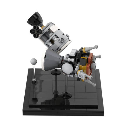 Apollo 13 Diorama MOC Building Kit | Space Mission Display Model - 4