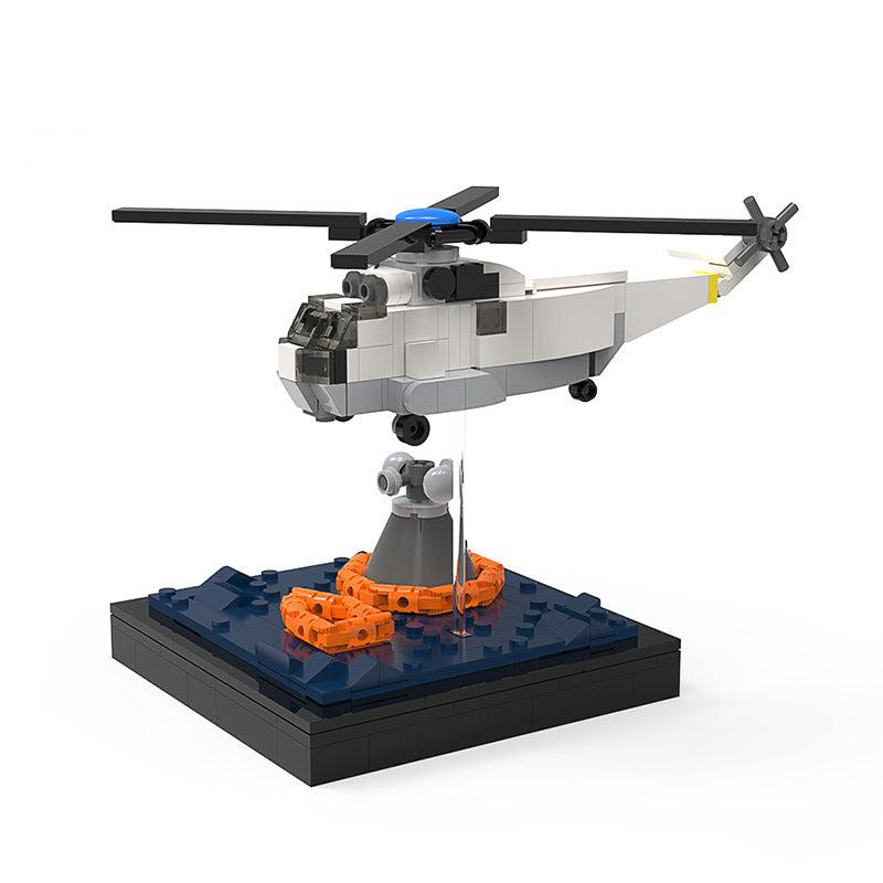 Apollo Recovery Mission Building Kit | LEGO Compatible MOC - 1