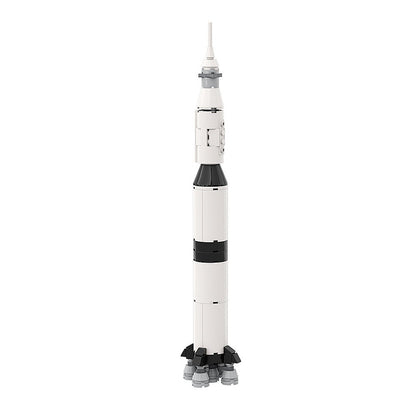 Apollo Saturn V Launch Vehicle MOC Building Kit | Space Rocket Model - 4