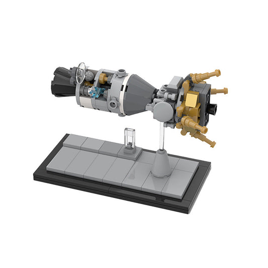 Apollo XIII Mission Display Building Kit | LEGO-Compatible MOC - 1