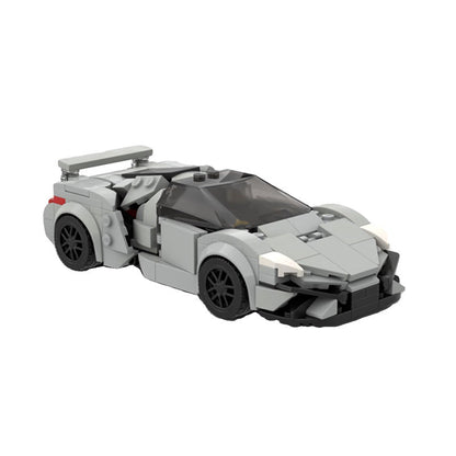 Arabian Luxury Hypercar Building Kit | LEGO-Compatible MOC - 2